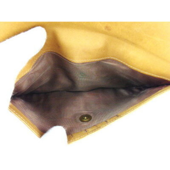 Celine long Wallet Macadam beige brown leather - Picture 6 of 6